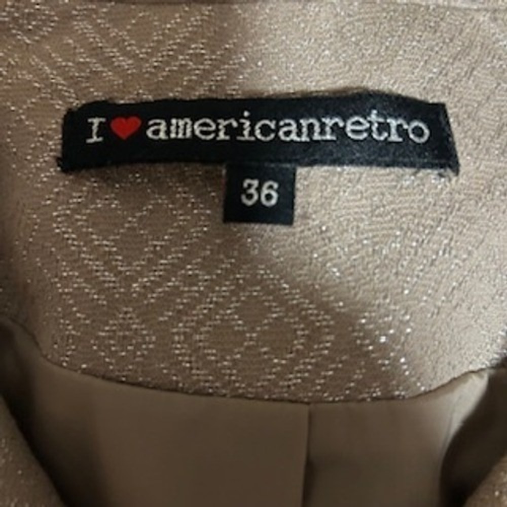 I love American Retro Jacket 1950's 1960"s style Debby Bolero Size 36 read - Picture 8 of 8